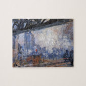Saint Lazare Treinstation van Claude Monet Legpuzzel (Horizontaal)