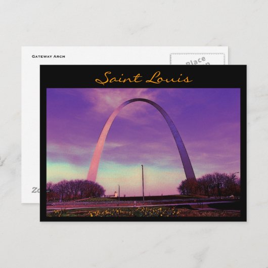 Saint Louis Arch Briefkaart (Voorkant / Achterkant)