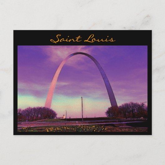 Saint Louis Arch Briefkaart (Voorkant)