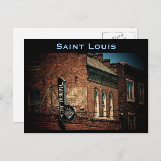 Saint Louis Briefkaart (Voorkant / Achterkant)