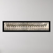 Saint Louis Browns Foto 1909 Poster (Voorkant)