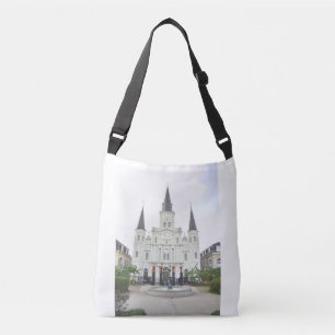 Saint Louis Cathedral, New Orleans. Crossbody Tas