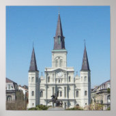 Saint Louis Cathedral Poster (Voorkant)