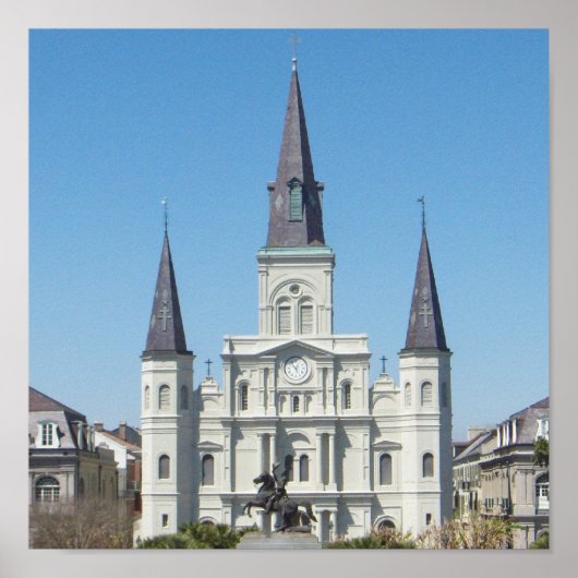 Saint Louis Cathedral Poster (Voorkant)
