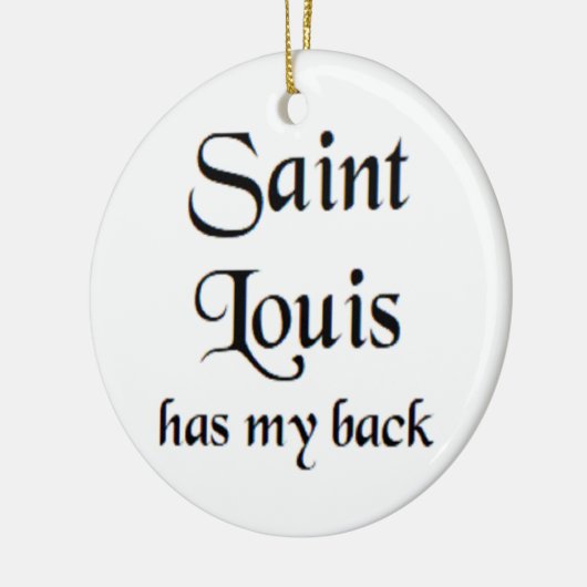 saint louis coffee mug keramisch ornament (Links)
