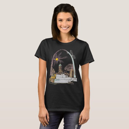 Saint Louis, Doodle T-shirt (Voorkant volledig)