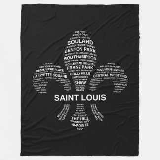 Saint Louis Fleece Blanket Deken
