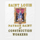 SAINT LOUIS FLEECE DEKEN (Voorkant)