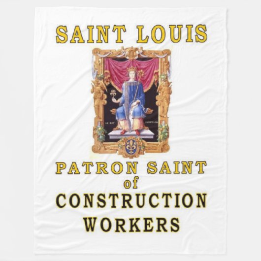 SAINT LOUIS FLEECE DEKEN (Voorkant)