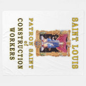 SAINT LOUIS FLEECE DEKEN (Voorkant (Horizontaal))