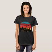 Saint Louis Gateway Arch Retro Reizen T-shirt (Voorkant volledig)