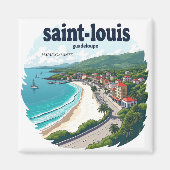 SAINT-LOUIS GUADELOUPE MAGNEET (Voorkant)