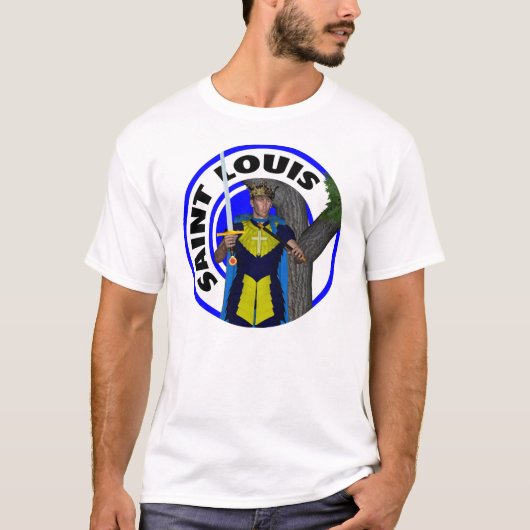 Saint Louis IX King of France T-shirt (Voorkant)