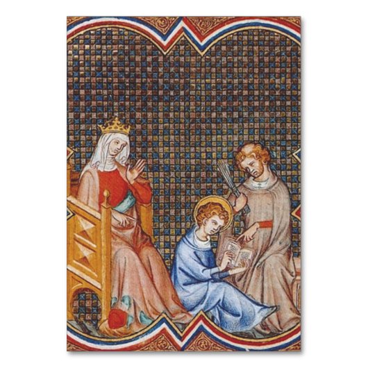 Saint Louis IX van Frankrijk Kaart (Voorkant)