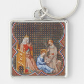 Saint Louis IX van Frankrijk Sleutelhanger (Voorkant)