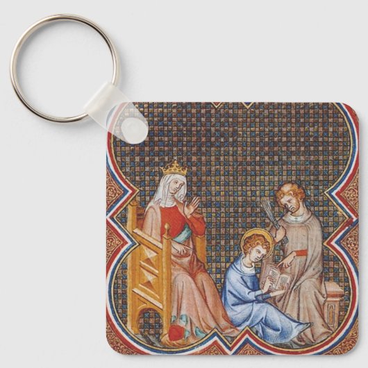 Saint Louis IX van Frankrijk Sleutelhanger (Voorkant)