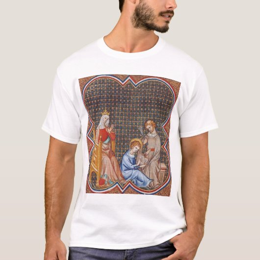 Saint Louis IX van Frankrijk T-shirt (Voorkant)