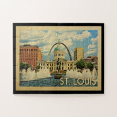 Saint Louis Jigzaag Puzzle Missouri  Legpuzzel (Horizontaal)