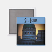 Saint Louis Magnet (Voorkant / Achterkant)