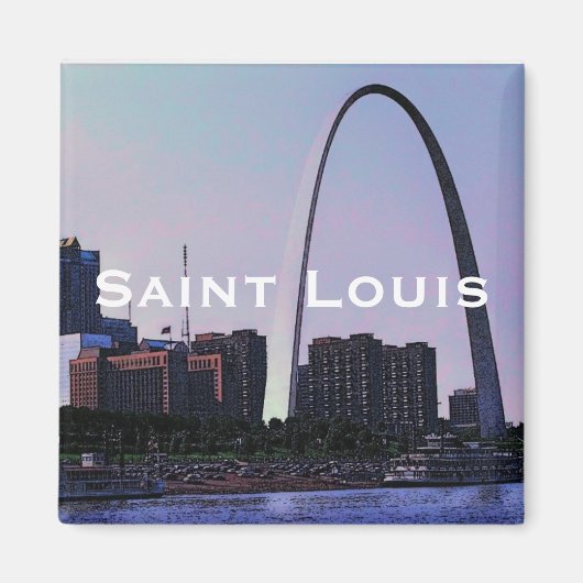 Saint Louis Magnet (Voorkant)