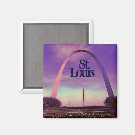 Saint Louis Magnet (Voorkant / Achterkant)