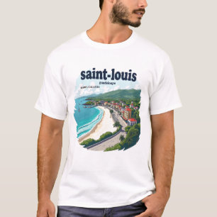 SAINT-LOUIS MARIE GALANTE GUADELOUPE T-SHIRT