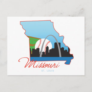 Saint Louis Missouri Briefkaart