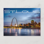Saint Louis Missouri Briefkaart (Voorkant)