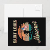 Saint Louis Missouri Briefkaart (Voorkant / Achterkant)