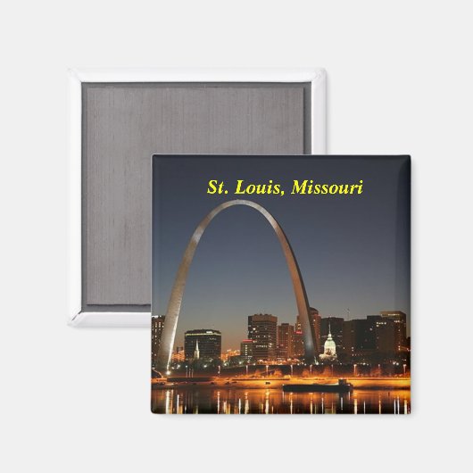 Saint Louis Missouri magneet (Voorkant / Achterkant)