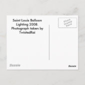Saint Louis Post Card Briefkaart (Achterkant)