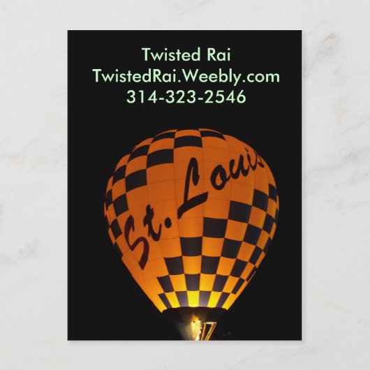Saint Louis Post Card Briefkaart (Voorkant)