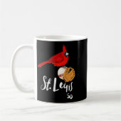 Saint Louis Red Cardinal Number 50 Baseball Art  Koffiemok (Links)