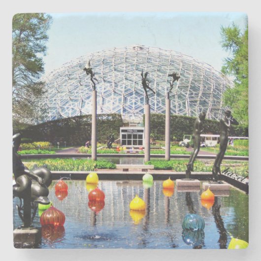 Saint Louis, St. Louis Botanical, St. Louis Onderz Stenen Onderzetter (Voorkant)