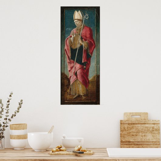 Saint Louis, Toulouse, Cosmè Tura Fine Art Poster (Keuken)