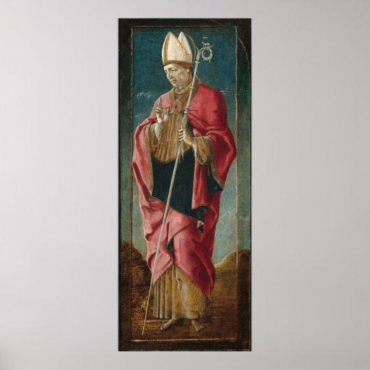 Saint Louis, Toulouse, Cosmè Tura Fine Art Poster (Voorkant)