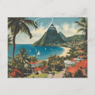 Saint Lucia (4) Briefkaart