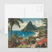 Saint Lucia (5) Briefkaart (Voorkant / Achterkant)