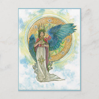 Saint Lucia Angel Post Card Briefkaart
