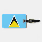 Saint Lucia Bagagelabel (Voorkant horizontaal)