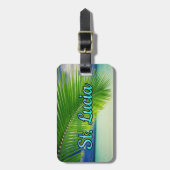 Saint Lucia Bagagelabel (Voorkant verticaal)