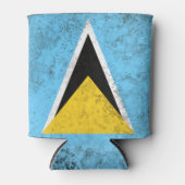 Saint Lucia Blikjeskoeler (Voorkant)