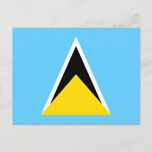Saint Lucia Briefkaart (Voorkant)
