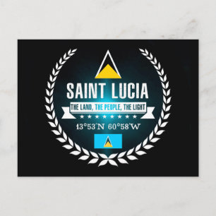 Saint Lucia Briefkaart