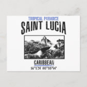Saint Lucia Briefkaart (Voorkant)