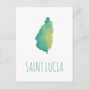 Saint Lucia Briefkaart