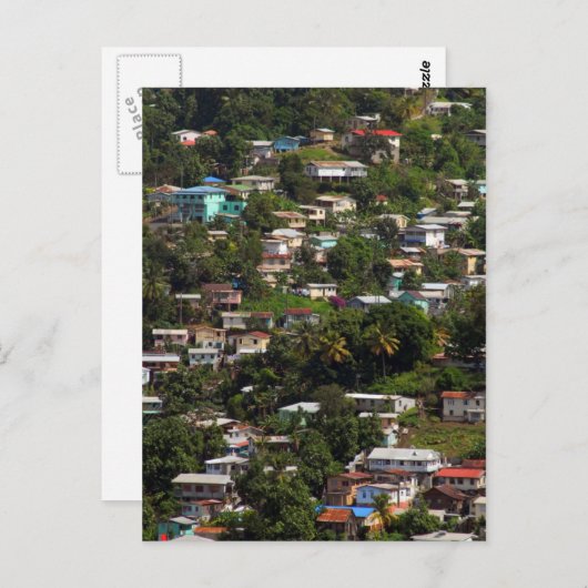 Saint Lucia Briefkaart (Voorkant / Achterkant)