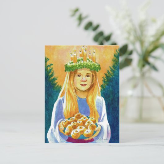 Saint Lucia Briefkaart (Staand voorkant)