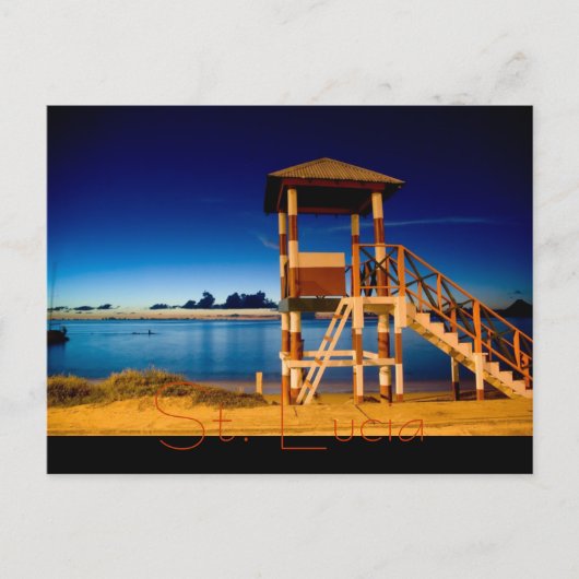 Saint Lucia Briefkaart (Voorkant)