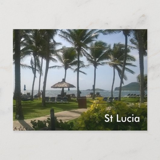 Saint Lucia Briefkaart (Voorkant)